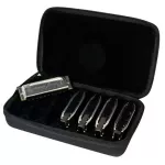 Hohner® Special 20 Pro Pack 5 Harmonica 10 Pack 5, Great Value C / G / A / D / E + Free Case Lock & On