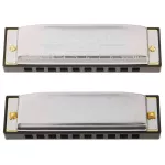 Hohner® Special 20 Pro Pack 5 Harmonica 10 Pack 5, Great Value C / G / A / D / E + Free Case Lock & On