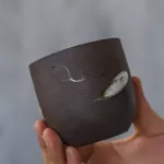 Tangpin Big Capacity Chinese Ceramic Tea Cup Vintage Teacups Chinese Kung Fu Cup 140ml