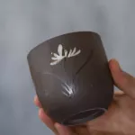 Tangpin Big Capacity Chinese Ceramic Tea Cup Vintage Teacups Chinese Kung Fu Cup 140ml