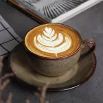 Fun Fervent European Glazed Starry Ceramic Coffee Cup Kabucino Latte Fancy Coffee Latte Art Cup And Saucer Set Coffee Cup Set