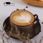 Fun Fervent European Glazed Starry Ceramic Coffee Cup Kabucino Latte Fancy Coffee Latte Art Cup And Saucer Set Coffee Cup Set