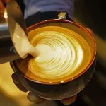 Fun Fervent European Glazed Starry Ceramic Coffee Cup Kabucino Latte Fancy Coffee Latte Art Cup And Saucer Set Coffee Cup Set