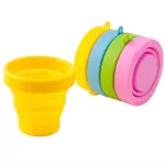 1pc Folding Cup Silicone Portable Multi-Function Collapsible Gargle Cup Drinking Cup Coffee Cup Travel Camping Telescopic Mug