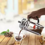 Barista Tools Portable Coffee Maker Cafe Home Glass French Press Filter Kettle Make Tea Cold Cafetera Expresso Milk Jug