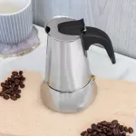 Stove Espresso Maker Moka Pot 4 Percolator Coffee Maker Classic Cafe Maker Suitable For Induction Cookers