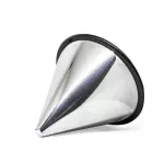 Pour Over Coffee Filter For Drip Coffeemakers Reusable Coffee Filter Strainer Stainless Steel Mesh Cone Coffee Filters