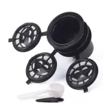 Dolce Gusto Coffee Filter Cup Reusable Coffee Capsule Filters For Nespresso With Spoon Brush Kitchen Coffeeware 6/10/20pcs