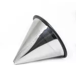 Pour Over Coffee Filter For Drip Coffeemakers Reusable Coffee Filter Strainer Stainless Steel Mesh Cone Coffee Filters