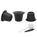Dolce Gusto Coffee Filter Cup Reusable Coffee Capsule Filters For Nespresso With Spoon Brush Kitchen Coffeeware 6/10/20pcs