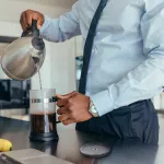 5PCS Replacement Filters Mesh 4 Inch Coffee Filter SN for 1000 ml 8 Cup French Press Coffee Makers and Tea Machine