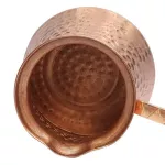 Coffee Wooden Handle Cezve Turk Turkish Coffee Pot 320ml Coffee Turk Turkish Copper Color Coffee Maker For Turk Cezve Cafeteria