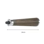 M10/m12 Portafilter Handle Espresso Coffee Cafe Machine Solid Wooden Handle Coffee Maker Cafe Tools Accessories For Barista
