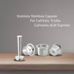 Stainless Steel Refillable Reusable Cafissimo Coffee Capsule Cafeteira Filter For Caffitaly Tchibo Classic Machine