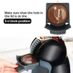 Reusable Coffee Capsule Filter Cup For Nescafe Dolce Gusto Models Refillable Filters Baskets Pod Soft Taste Sweet Cafe Capsules