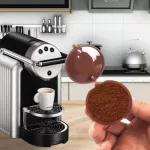 3pcs Multi-Colors Refillable For Dolce Gusto Coffee Capsule Refillable Caps Plastic Spoon Brush Filter Baskets Pod Easy To Clean