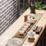 Porcelain Teapot Chinese Red Traditional Kung Fu Tea Sets Ceramic Tea-Pot Tea Cup Drinkware Tea With Lid And Saucers D002