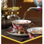 European Retro Bone China Coffee Set English After Set Ceramic Teapot / Sugar Bowl / Milk Pot / Coffee Cup Mug Dish Set