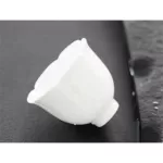 The White Porcelain Small Tea Cup with Saucer Vintage Petal Coffee Cups Cyan-Blue Ceramic Cups for Tea China Classical