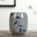 2PCS/Lot Vintage Ceramic Porcelain Teacup Japanse-Style Hand Painted Pattern Water Cup Home Drinkware Teaware Milk Coffee Mug