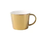 90/250 MLCERAMICS MIRFACE COFFEE CUP SPOON SET CRAMIC MUG CREATIVE REFLEX MILK TEA CUP CAFE PARTY DRINKWARE