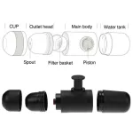 70ml Mini Coffee Machine Portable Coffee Maker Pressure Espresso Manual Handheld Espresso Coffee Maker For Home Travel