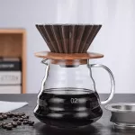 Ceramic Coffee Maker Espresso V60 Drip Coffee Filter Cup Cloud Pot Coffee Coffeepot Multi-Color Coffee Funnel