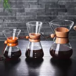 Coffee Pot Glass Jar For Maker Drip Coffee Pot With Steel Filter Espresso Drip Coffee Tools Barista