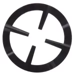 Iron Moka Shelves Black Coffee Shelf Moka Mocha Pot Holder Natural Gas Stove Cooker Ring Support Shelf 13.3cm