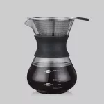 Pour Over Coffee Maker With Borosilicate Glass Manual Dripper Brewer Dtt88