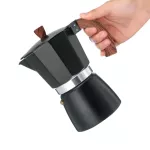 150/300ml Geyser Coffee Makers 304 Aluminum Induction Cafetera Moka Pot Machine Stove Coffee Maker
