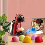 6pcs Coffee Filter Refillable Coffee Capsule Reusable Coffee Pod For Circolo/genio/melody Kitchen Accessories