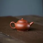 130cc Small Yixing Teapot Handmade Eggshell Shuiping Teapot by Huang Shaotian