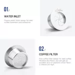 New Stainless Steel Coffee Filters Refillable Coffee Capsule Pod For Lavazza Blue