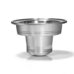 1pcs Reusable Coffee Pods Adapter Converter Holder For Espresso Line Capsule For Nespresso Vertuo Env135 Gca1 Machine