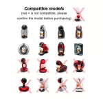 Capsule Adapter For Nespresso Reusable Coffee Machine Accessories Capsules Convert Compatible With Dolce Gusto 96x43mm