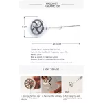 The Portable Stainless Steel Coffee Filter Permanent Dripper Filter Universal For Hario Syphon Siphon Coffee Maker Filters Tools