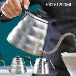 Stainless Steel Hario Coffee Drip Gooseneck Kettle Pot Teapot Kettle Tea Maker High Quality Bottle Kitchen Accessories 1l/1.2l