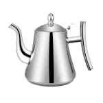 1PC Stainless Steel Tea Kettle Home Hotel Water Heater Coffee Pot Induction Filter Teapot