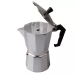 Moka Stove Coffee Maker Aluminum Pot French Mocha Espresso Percolator Pot Manual Maker Mocha Pot 1cup/3cup/6cup/9cup/12cup