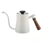 650ml Gooseneck Kettle Stainless Steel Tea Spout With Thermometer Control The Temperature For Barista Home Coffee Drip Pot