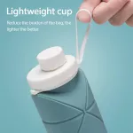 Serindiaถ้วยซิลิโคนพับได้ขนาดเล็กแบบพกพาซิลิโคนแบบพกพาเครื่องดื่มถ้วยกาแฟพับได้ถ้วยซิลิโคนพับได้มัลติฟังก์ชั่นเดินทาง