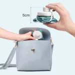 Serindiaถ้วยซิลิโคนพับได้ขนาดเล็กแบบพกพาซิลิโคนแบบพกพาเครื่องดื่มถ้วยกาแฟพับได้ถ้วยซิลิโคนพับได้มัลติฟังก์ชั่นเดินทาง