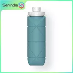 Serindiaถ้วยซิลิโคนพับได้ขนาดเล็กแบบพกพาซิลิโคนแบบพกพาเครื่องดื่มถ้วยกาแฟพับได้ถ้วยซิลิโคนพับได้มัลติฟังก์ชั่นเดินทาง