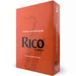 Rico™ RKA1030 ลิ้นแซกโซโฟน เทเนอร์ เบอร์ 3 จำนวน 10 ชิ้น  ลิ้นเทเนอร์แซก เบอร์ 3 , Bb Tenor Sax Reed 3 ** สินค้าขายยก