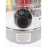 The 5.5-20 liter Mitsumaru water kettle, 1 year warranty.