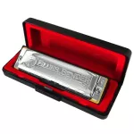 Hohner ฮาร์โมนิก้า รุ่น Blues Bender / 10 ช่อง คีย์ G Harmonica Key G + แถมฟรีเคส & คอร์สออนไลน์ ** Germany Quality **