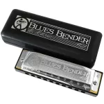 Hohner ฮาร์โมนิก้า รุ่น Blues Bender / 10 ช่อง คีย์ G Harmonica Key G + แถมฟรีเคส & คอร์สออนไลน์ ** Germany Quality **