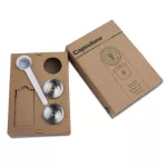 Capsulone Compatible for Illy Coffee Machine Maker/Stainless Steel Metal Reusable Coffee Capsule Pods Baskests