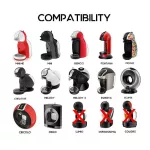 3pcs/pack Use 150times Dolce Gusto Coffee Capsule Plastic Capsule Refillable Reusable Compatible With Nescafe Dolce Gusto Refill